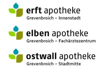 Erft-Apotheke, Elben-Apotheke, Ostwall-Apotheke, Sponsoren Citylauf Grevenbroich