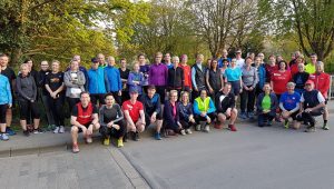 Citylauf Grevenbroich, Lauftreff, 4. April 2017
