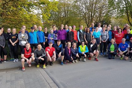 Citylauf Grevenbroich, Lauftreff, 4. April 2017
